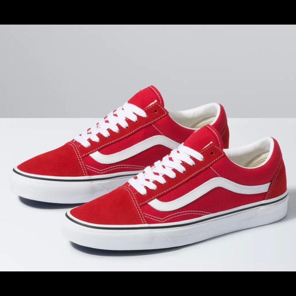 Old Skool Red Vans